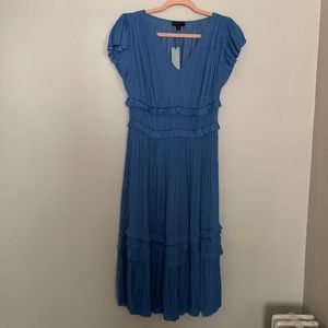 NWT Anthropologie Crescent Air blue dress
